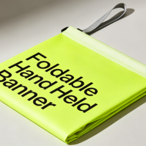 Foldable Hand Held Banner