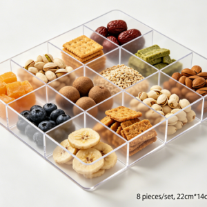 Transparent Plastic Partition Grid