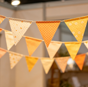 Decorative Paper Bunting Flag