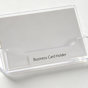 Plastic Name Card Holder
